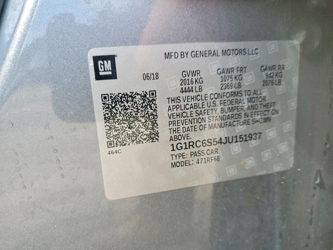 Chevrolet Volt Lt