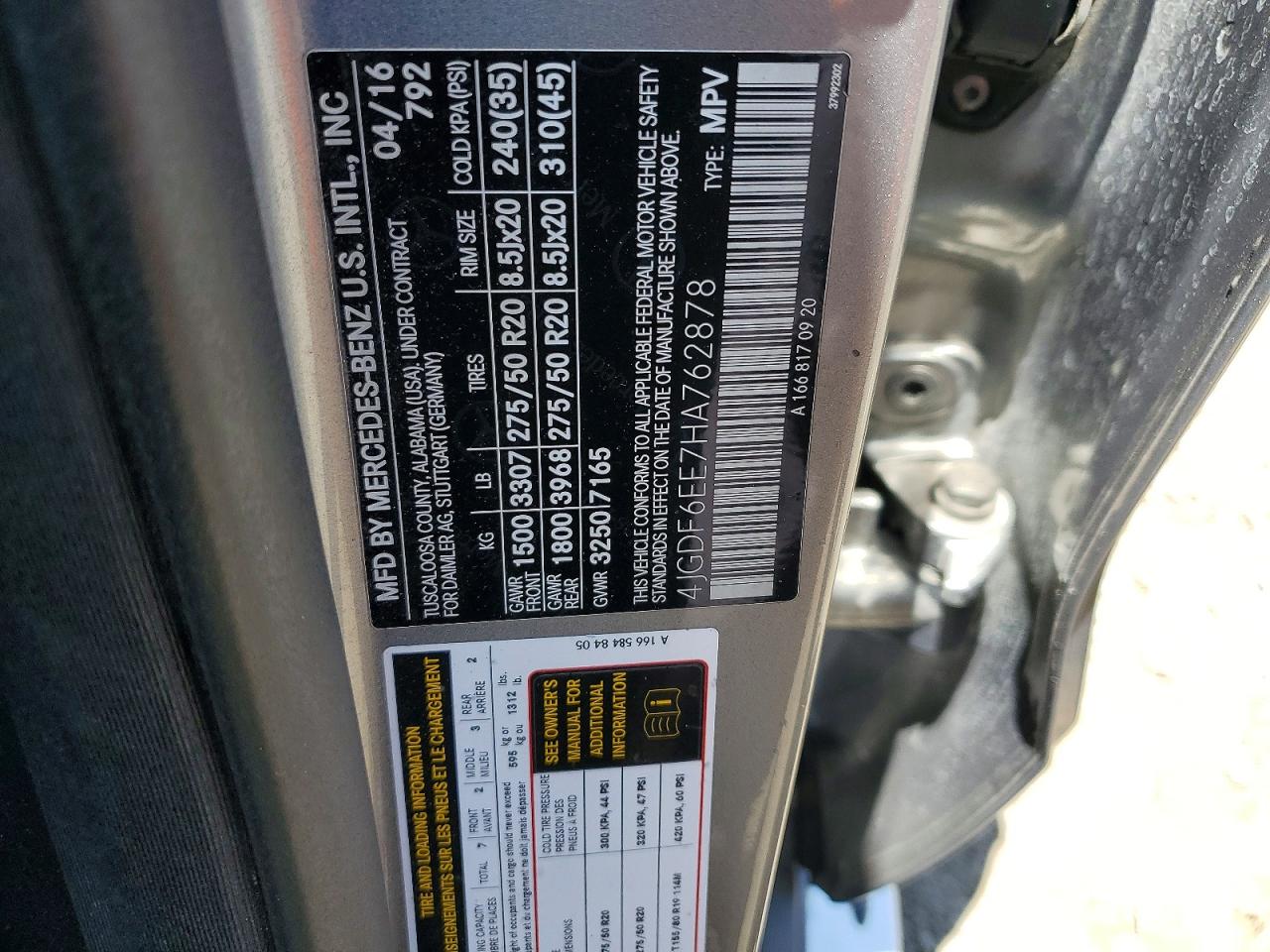 Mercedes-Benz Gls-class 450 4matic
