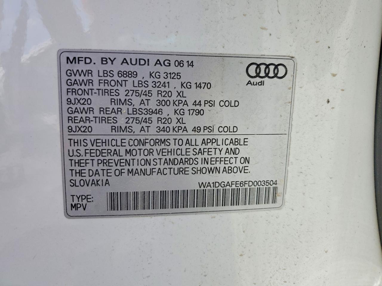 Audi Q7 Prestige