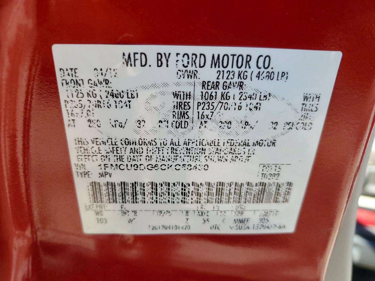 Ford Escape Xlt