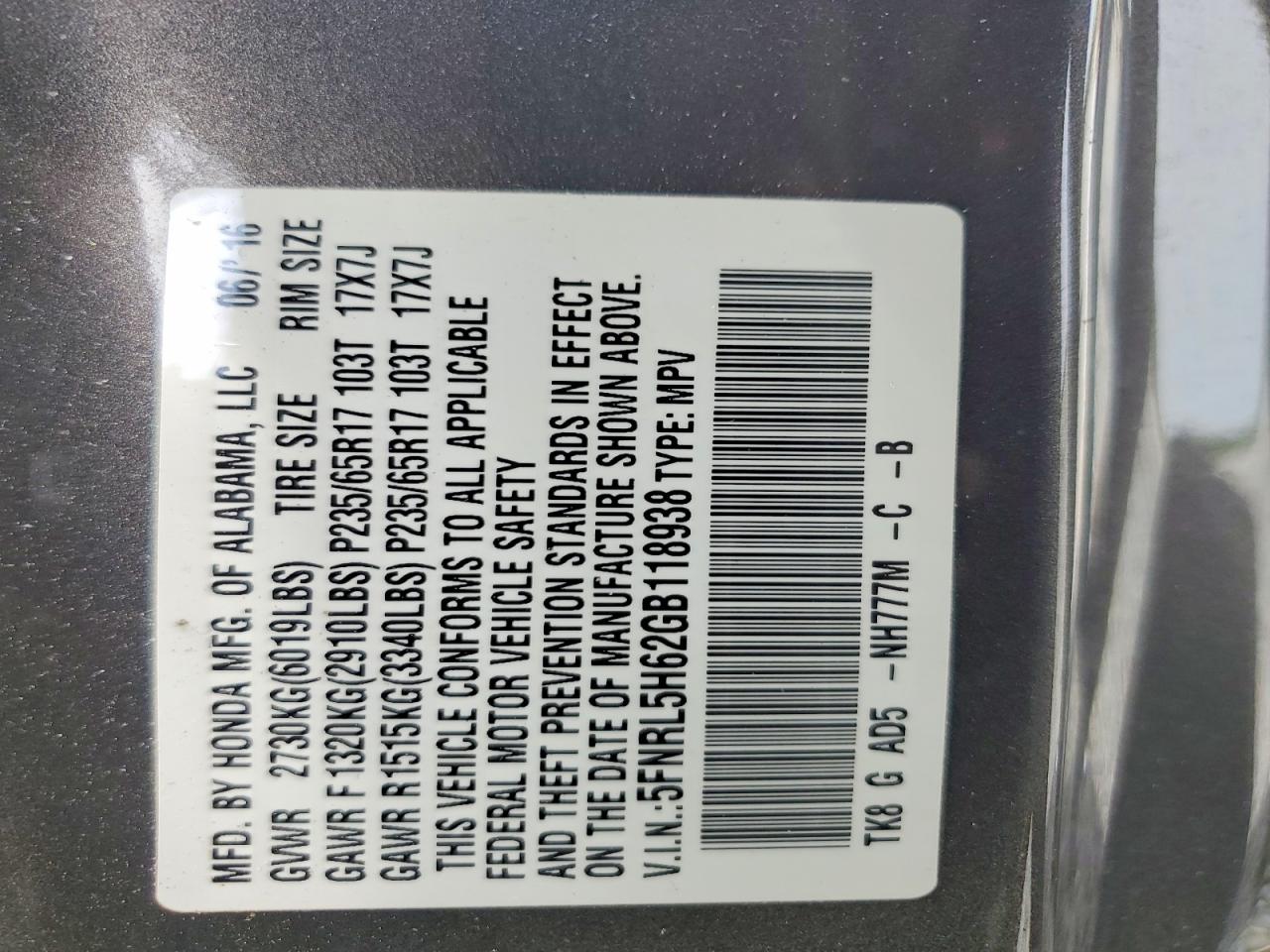 Honda Odyssey Exl