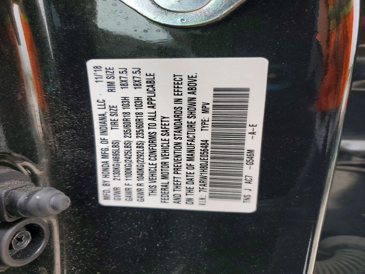 Honda Crv Exl