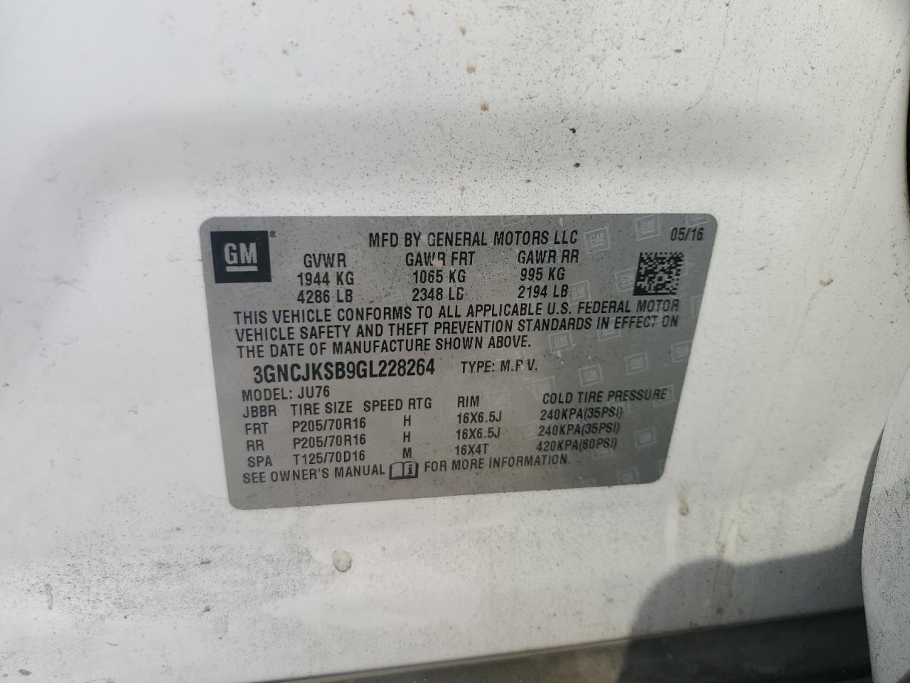 Chevrolet Trax Ls