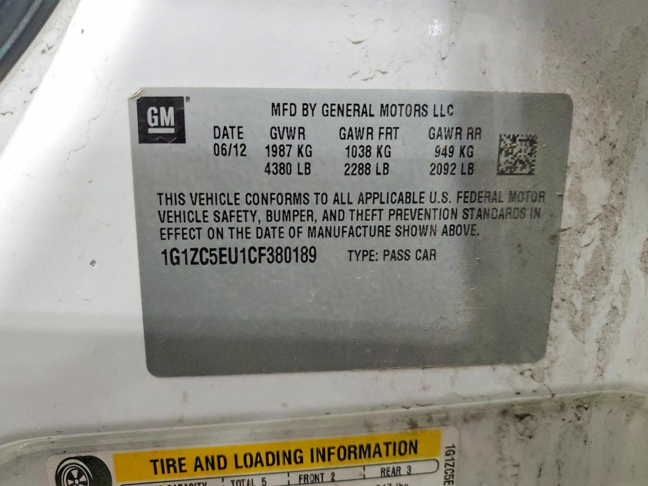 Chevrolet Malibu 1lt