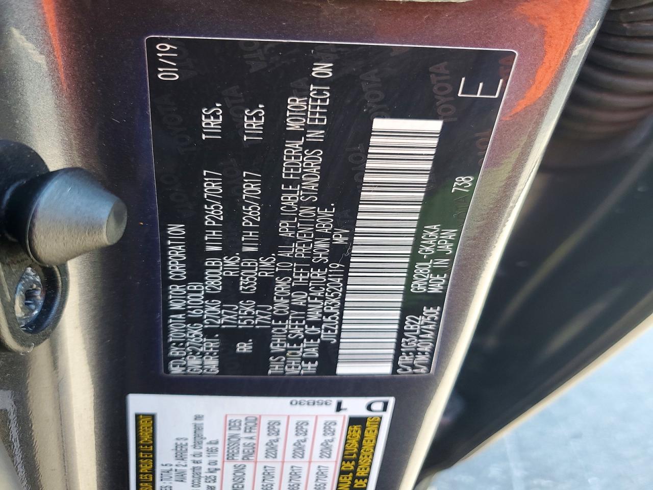 Toyota 4Runner Sr5 Premium