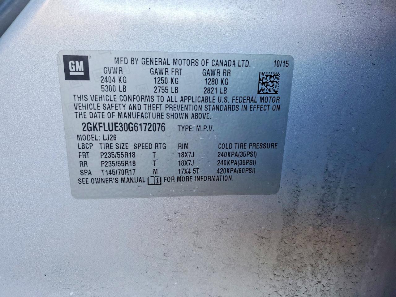 GMC Terrain Slt