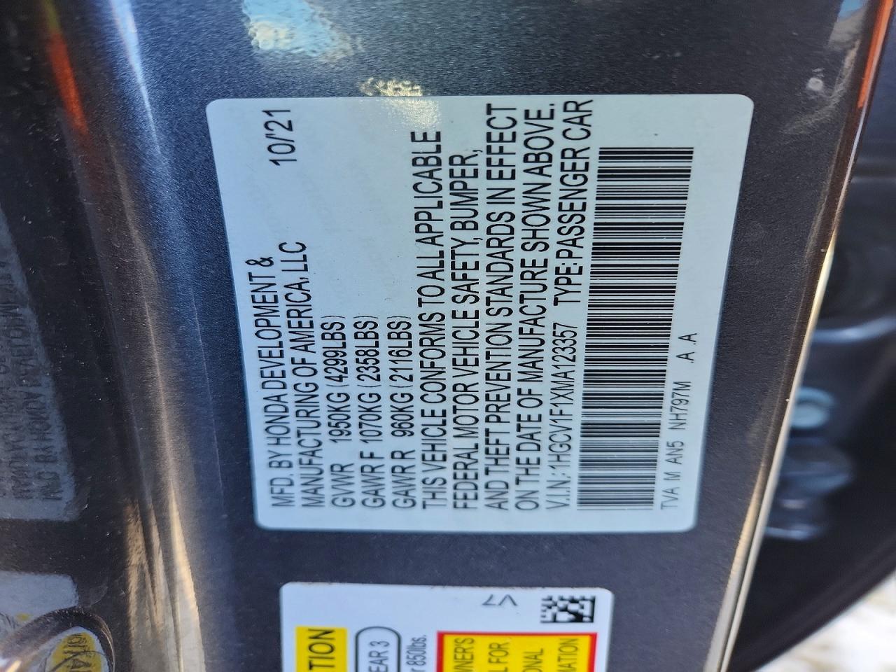 Honda Accord Lx
