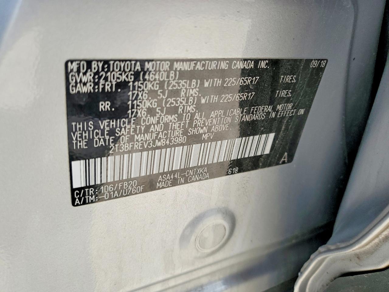 Toyota RAV4 Le
