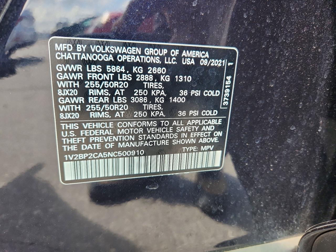 Volkswagen Atlas Sel