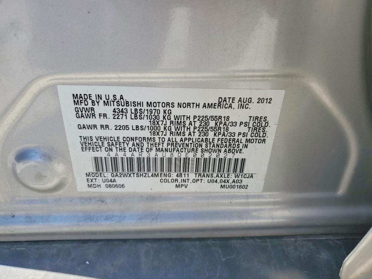 Mitsubishi Outlander Es