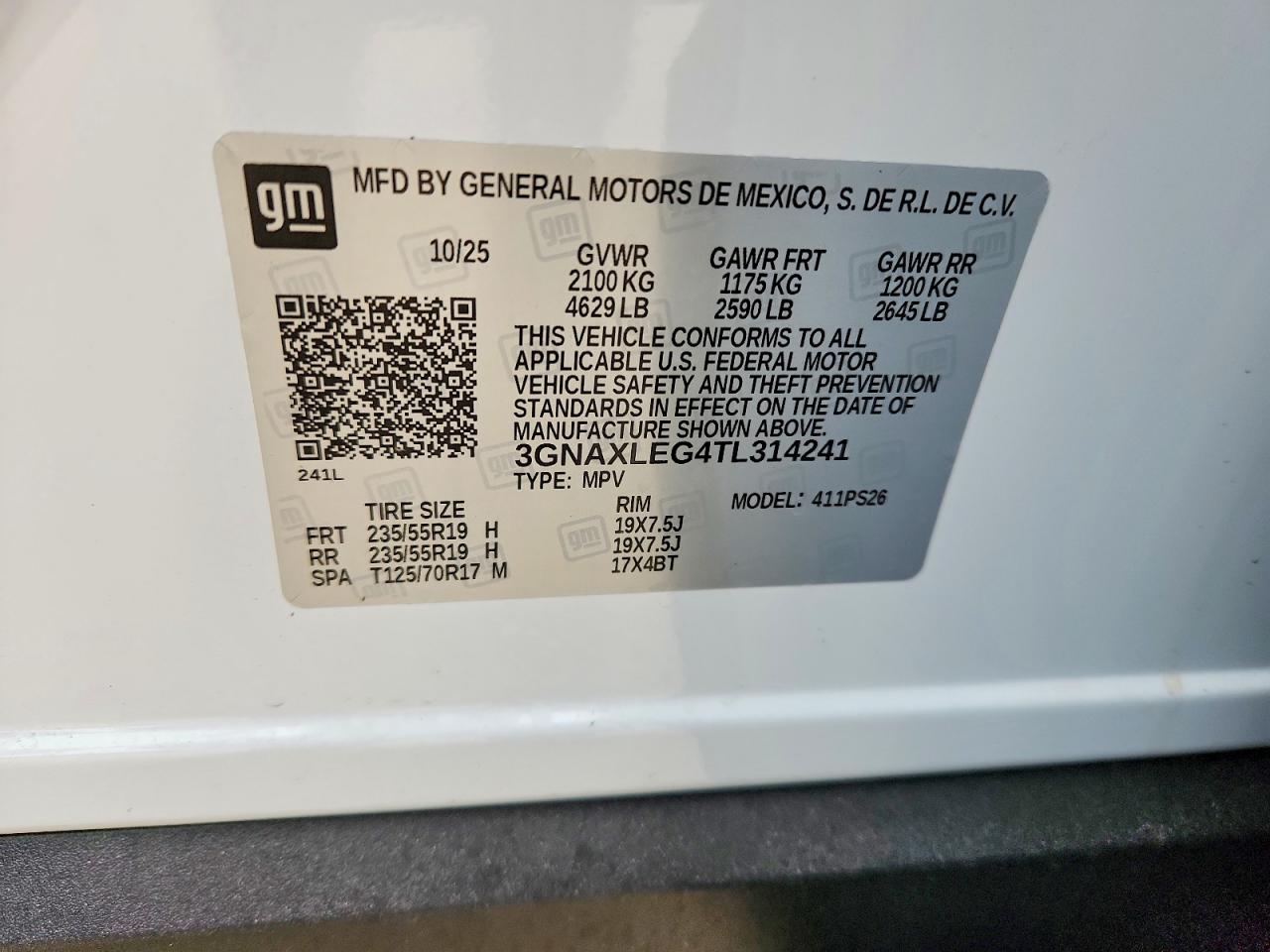 Chevrolet Equinox Rs