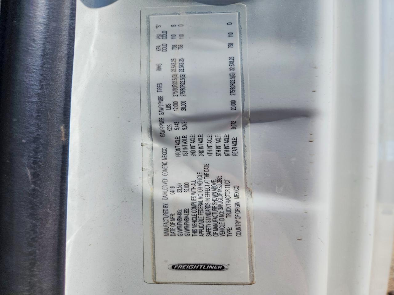 Freigliner Cascadia 125