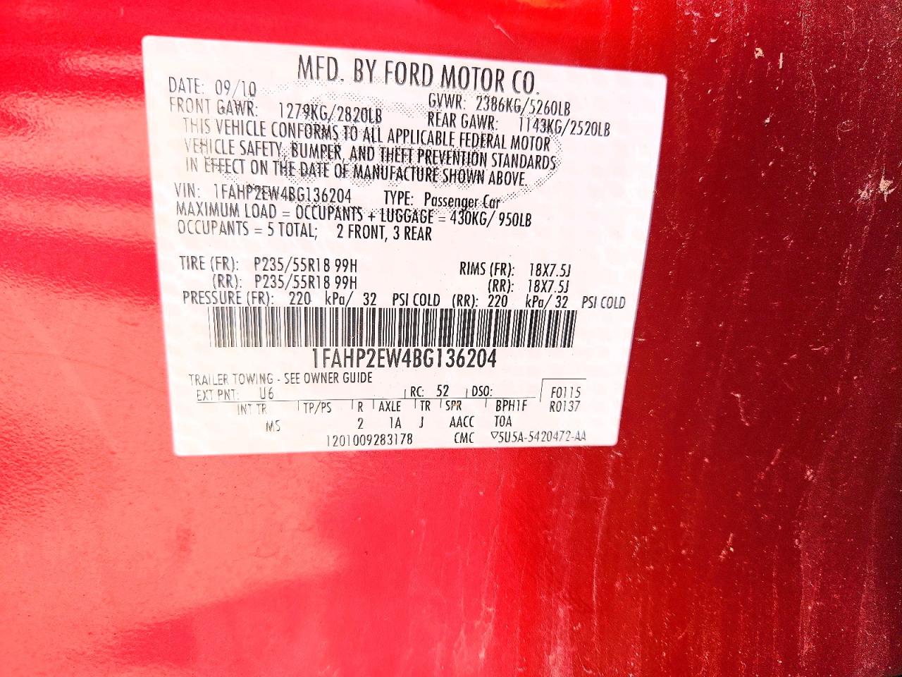 Ford Taurus Sel