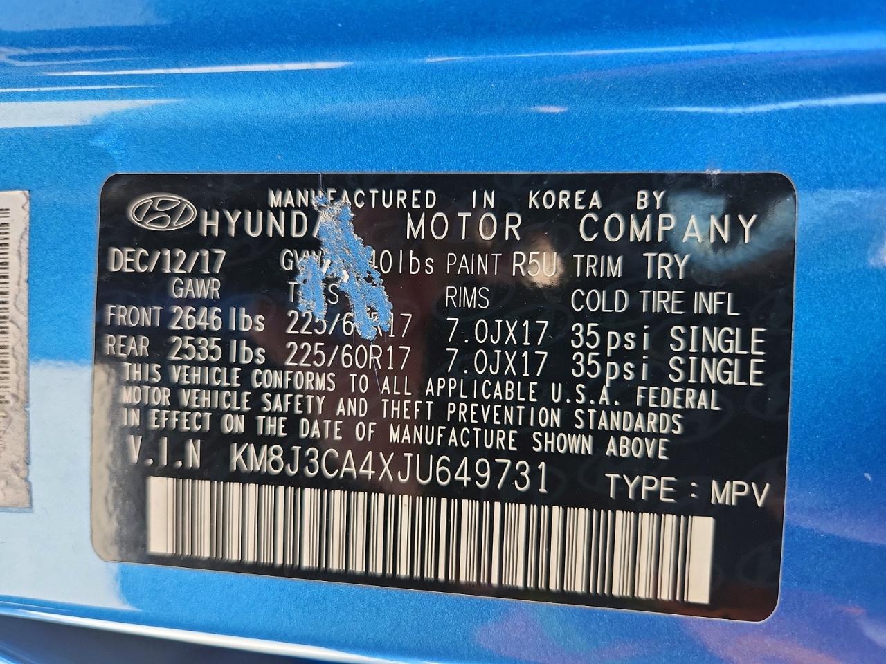 Hyundai TUCSON Sel