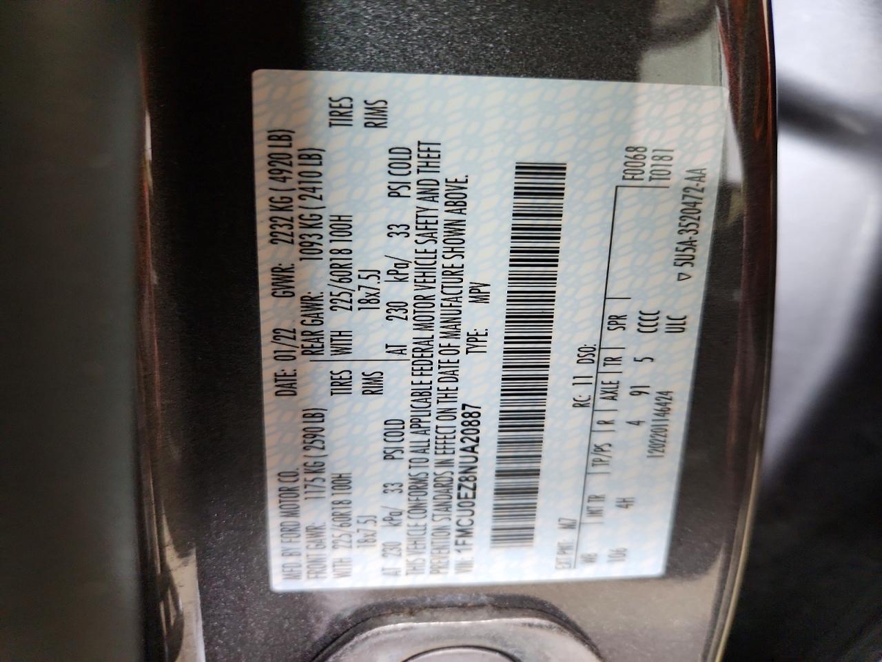 Ford Escape Se