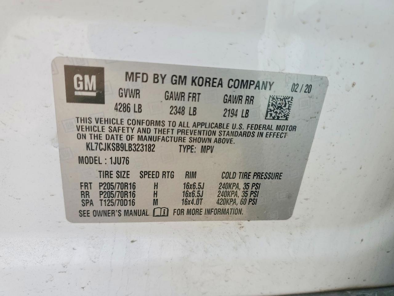 Chevrolet Trax Ls