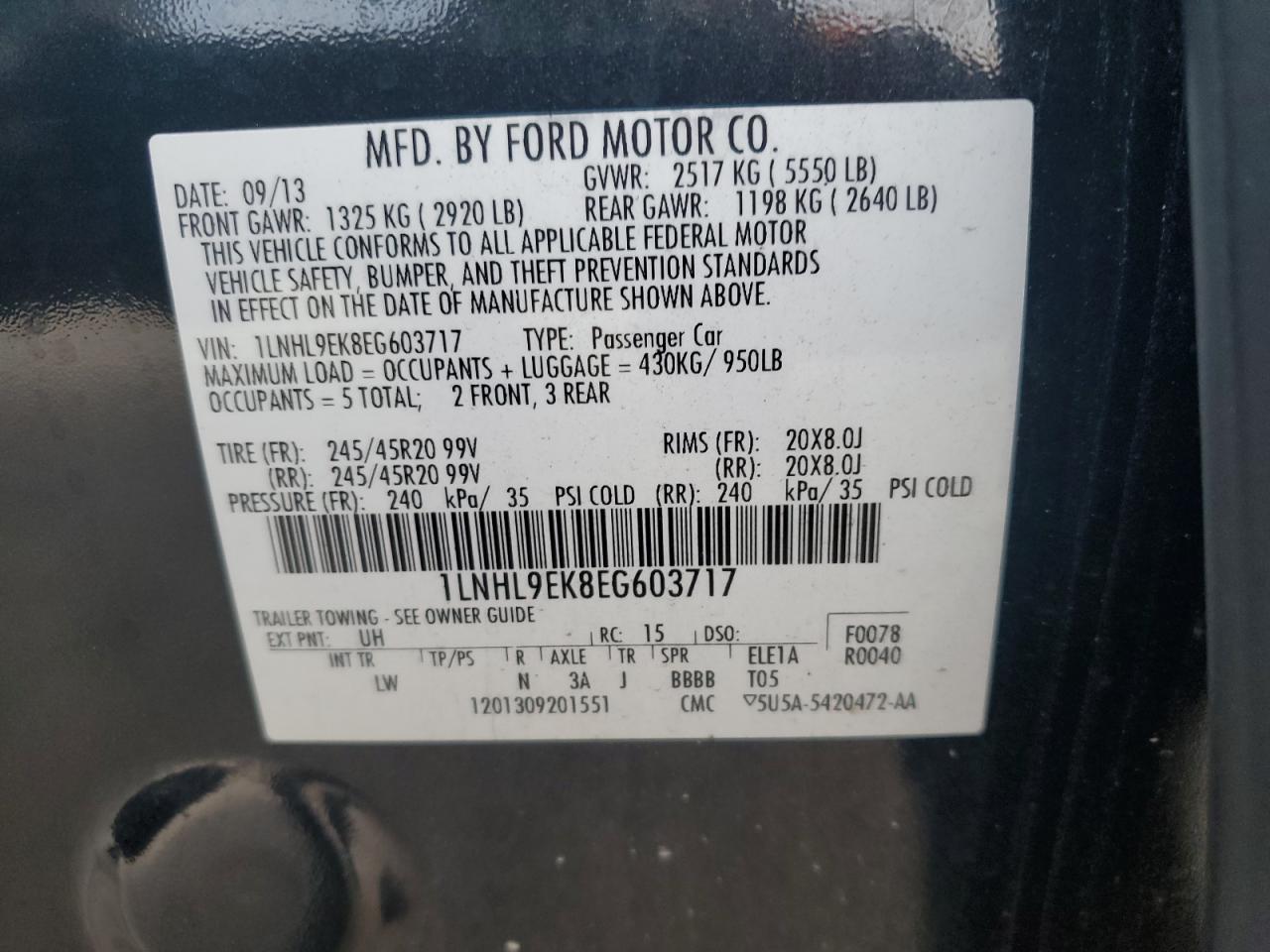 Lincoln MKS