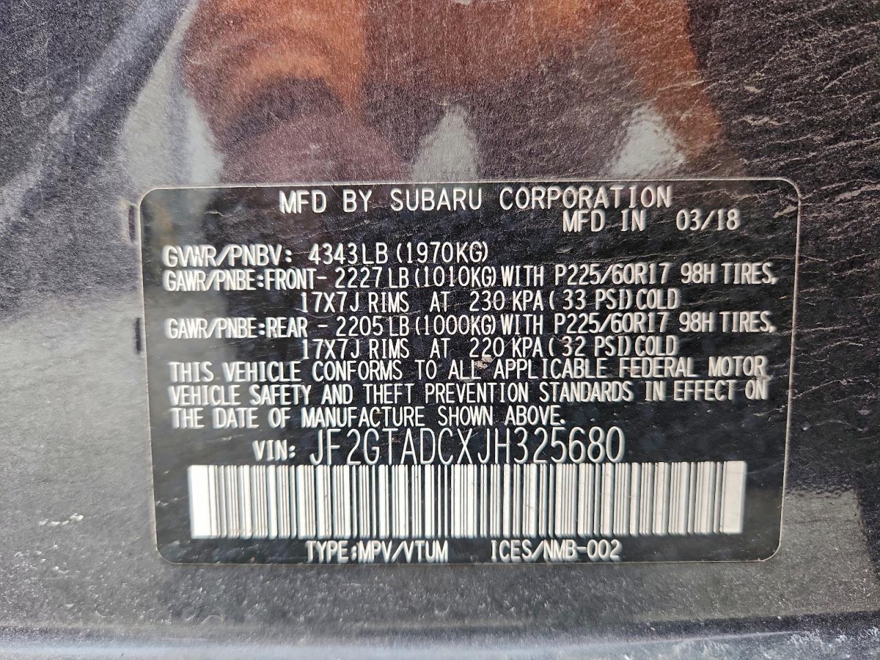 Subaru Crosstrek Premium