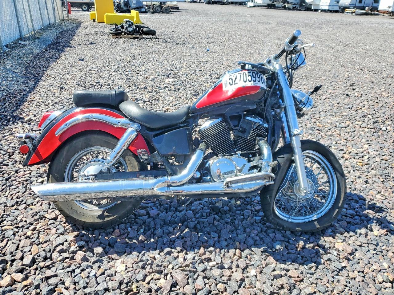 Salvage Honda Vt Cycle Image