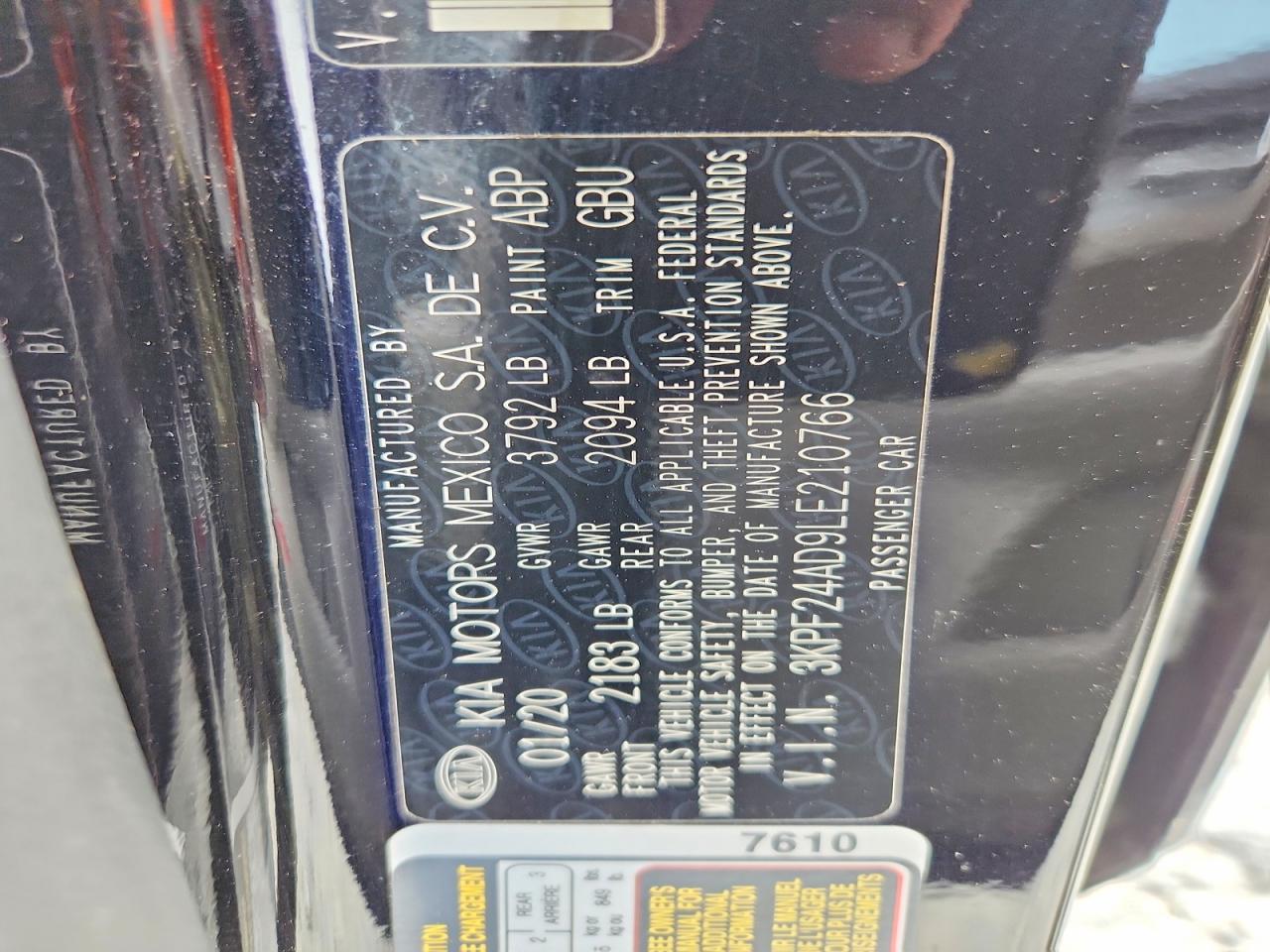 Kia Forte Lxs