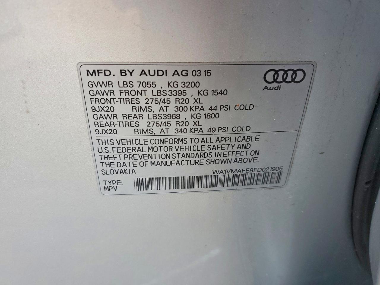 Audi Q7 Tdi Prestige