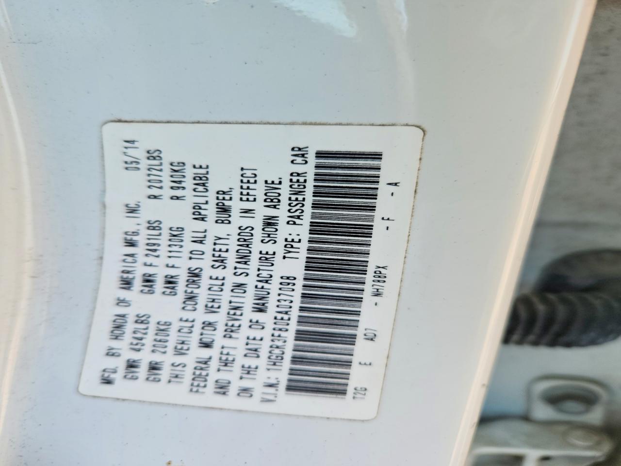 Honda Accord Exl