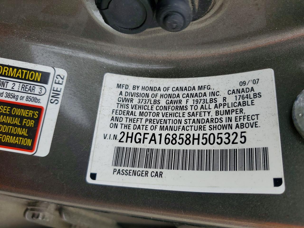 Honda Civic Ex