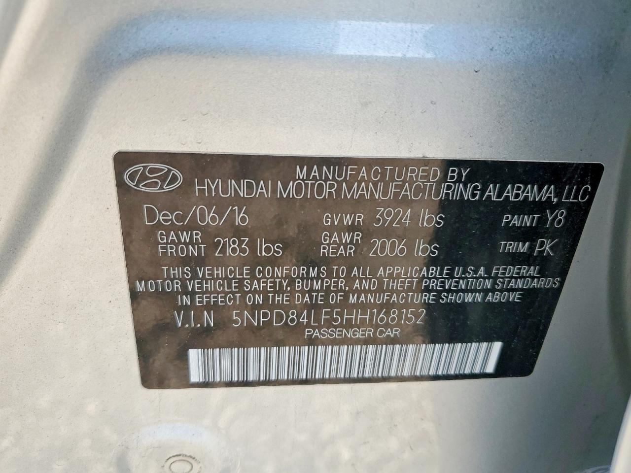 Hyundai ELANTRA Sel