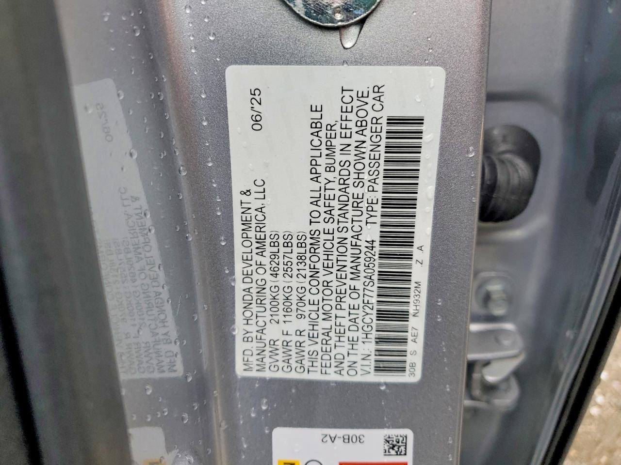 Honda Accord Hybrid Sport-l