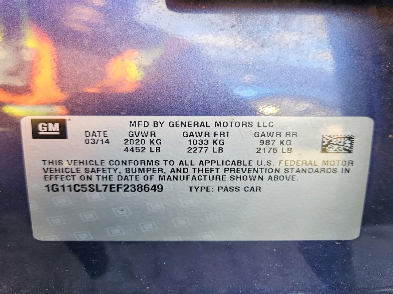 Chevrolet Malibu 1lt