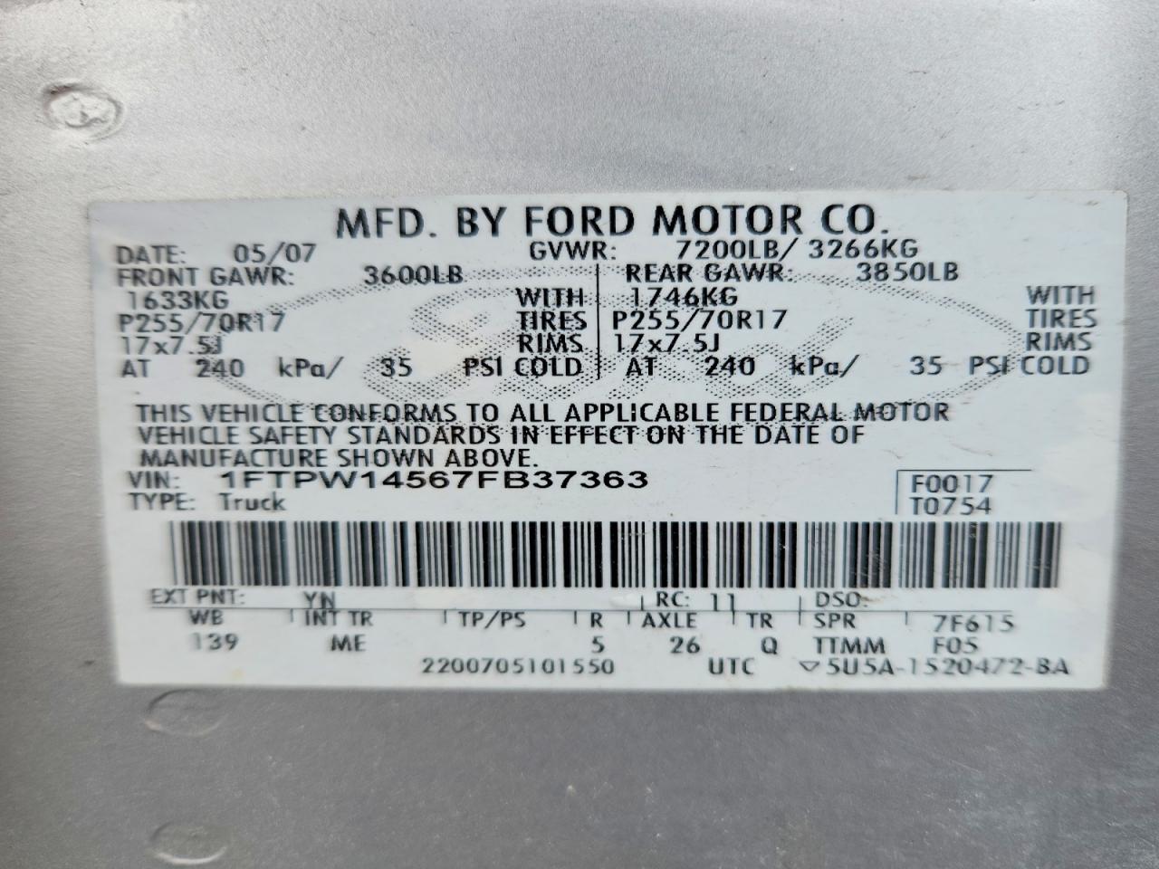 Ford F-150 Supercrew