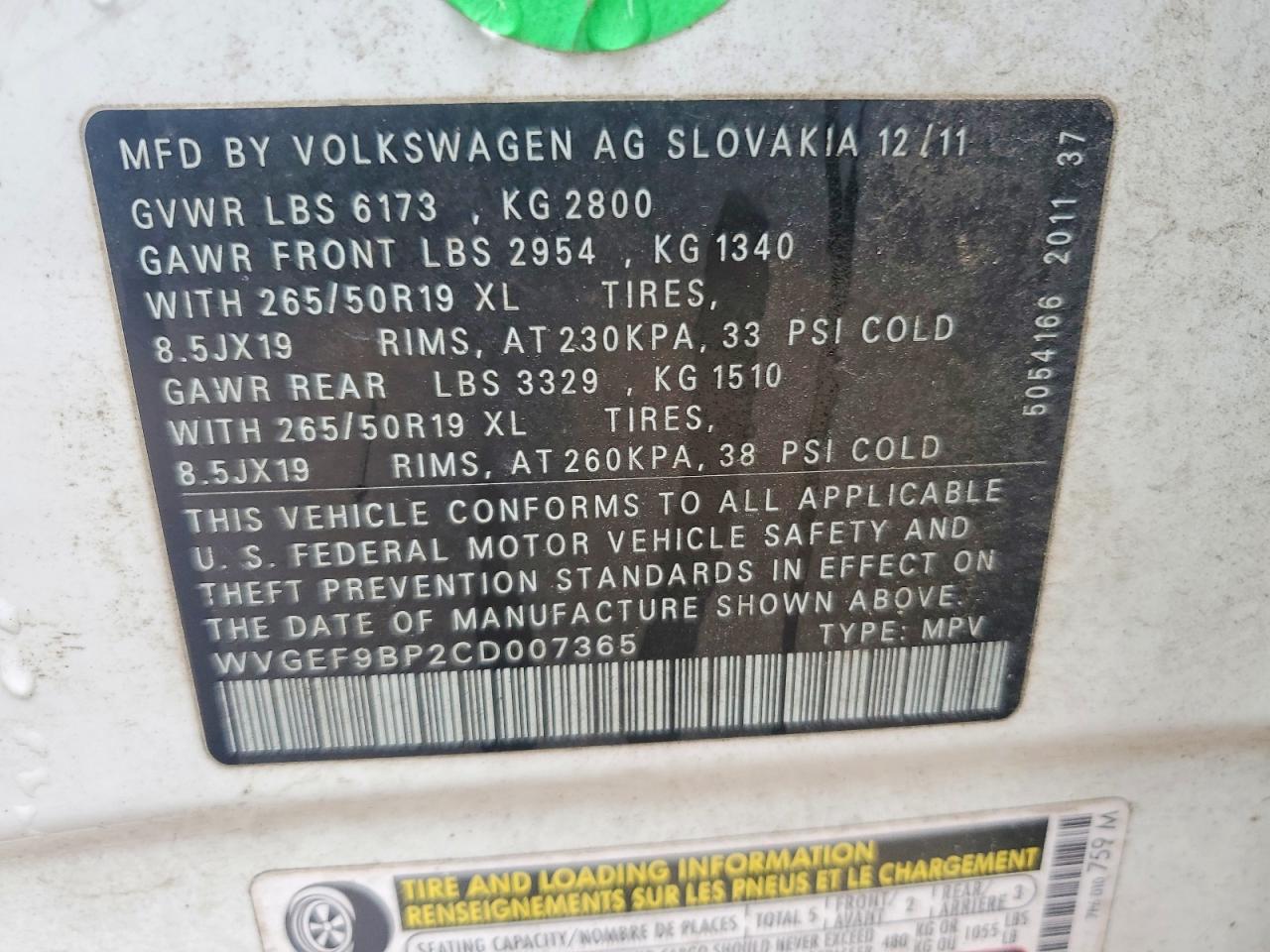 Volkswagen Touareg V6