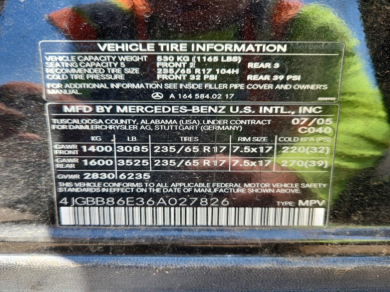 Mercedes-Benz M-Class 350