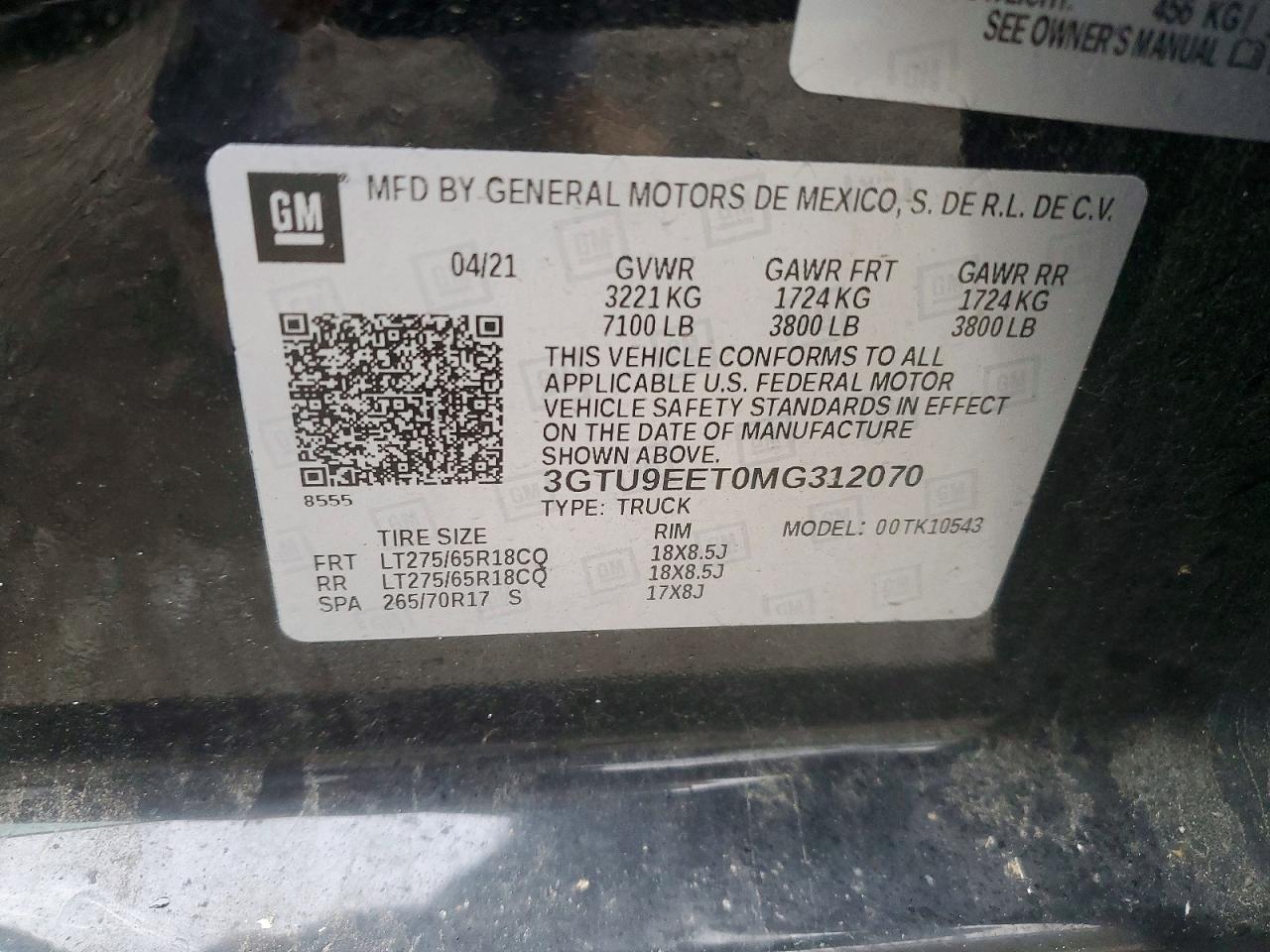 GMC Sierra K1500 At4