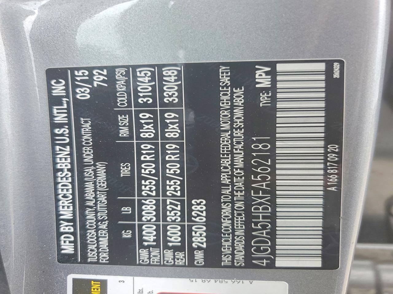 Mercedes-Benz M-Class 350 4matic