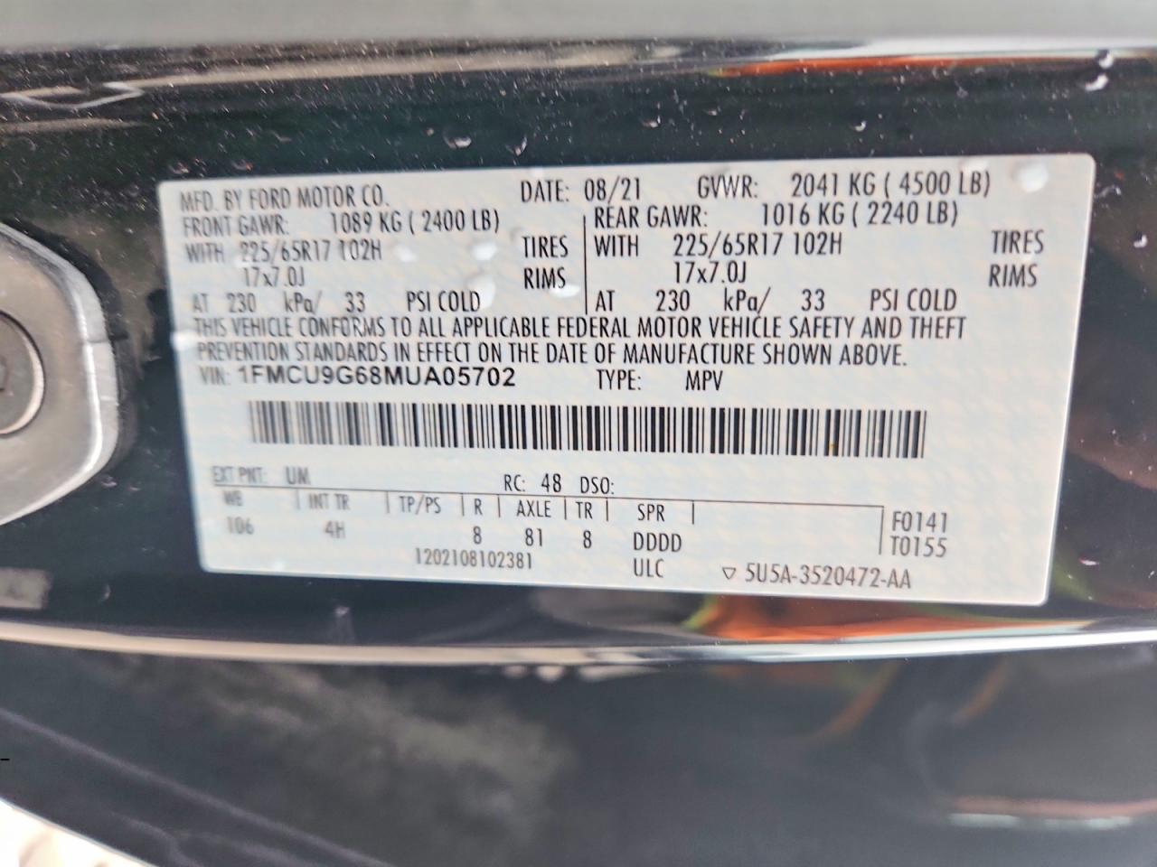 Ford Escape Se