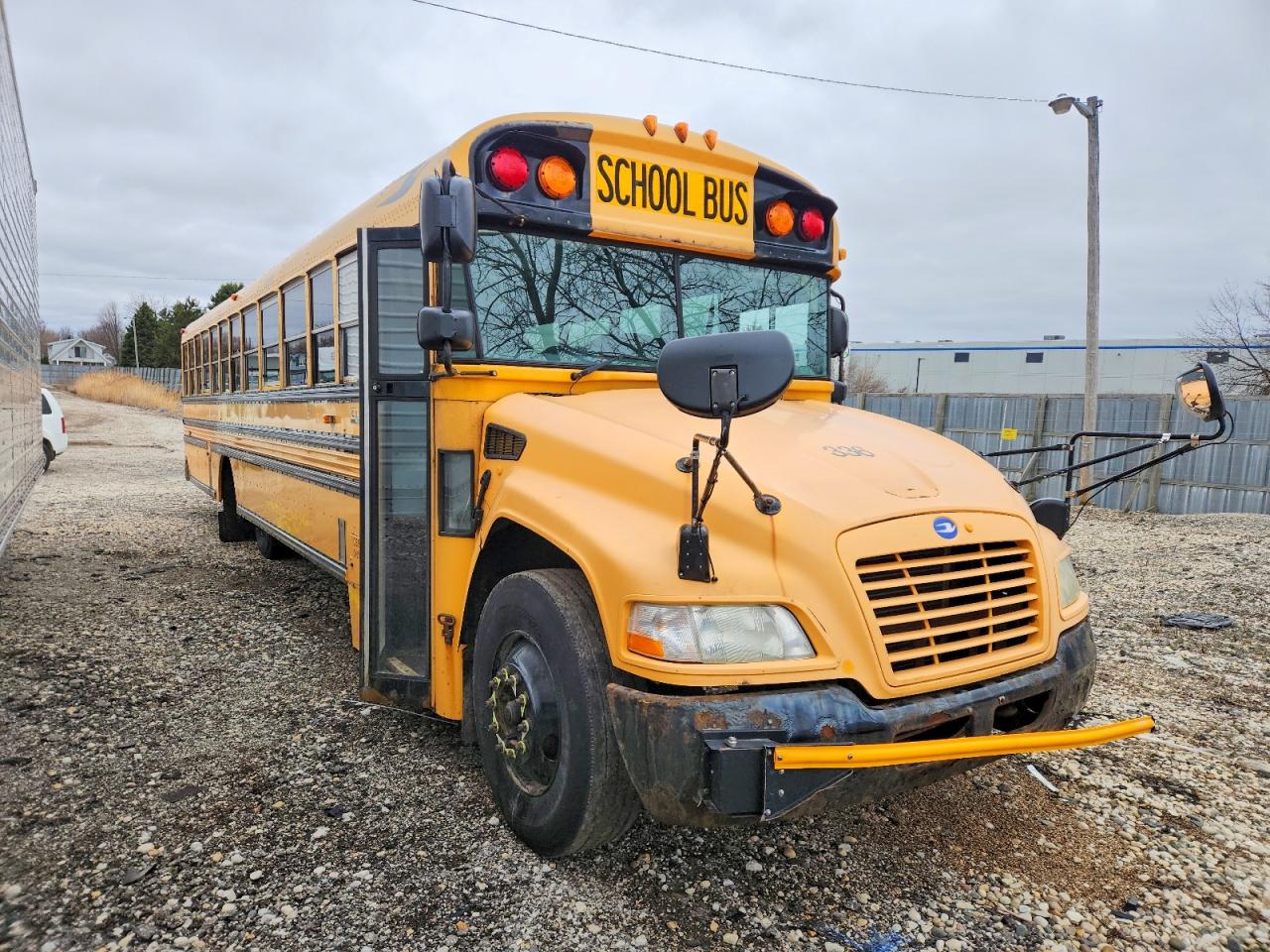 Salvage Blubird School Bus Transit Bus Image
