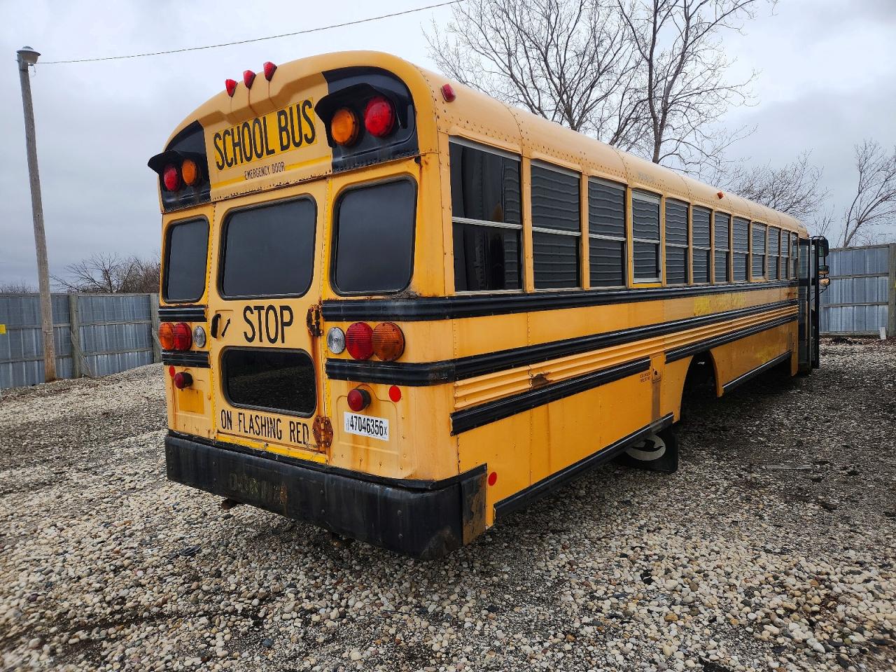 Blubird School Bus Transit Bus
