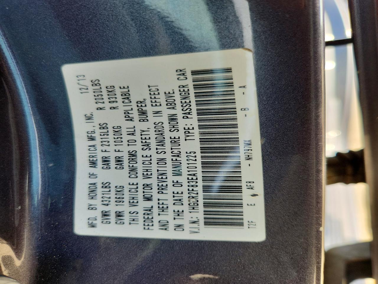 Honda Accord Exl