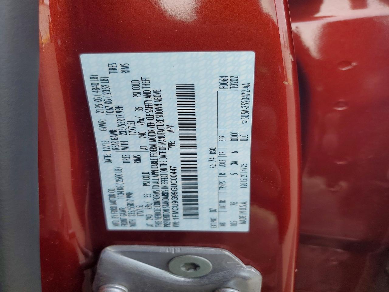 Ford Escape Se