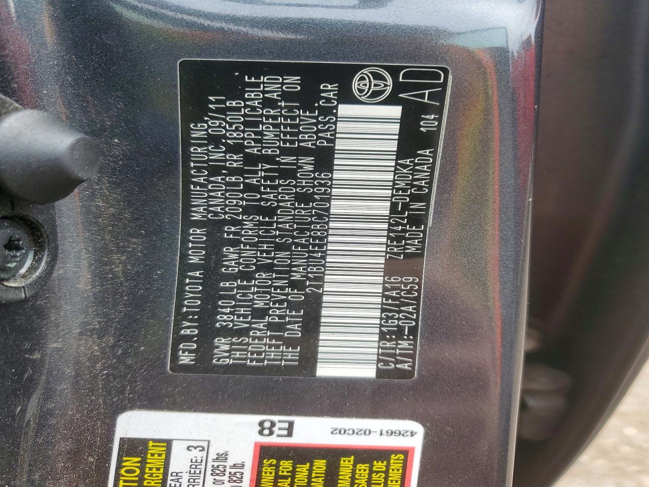 Toyota Corolla Base