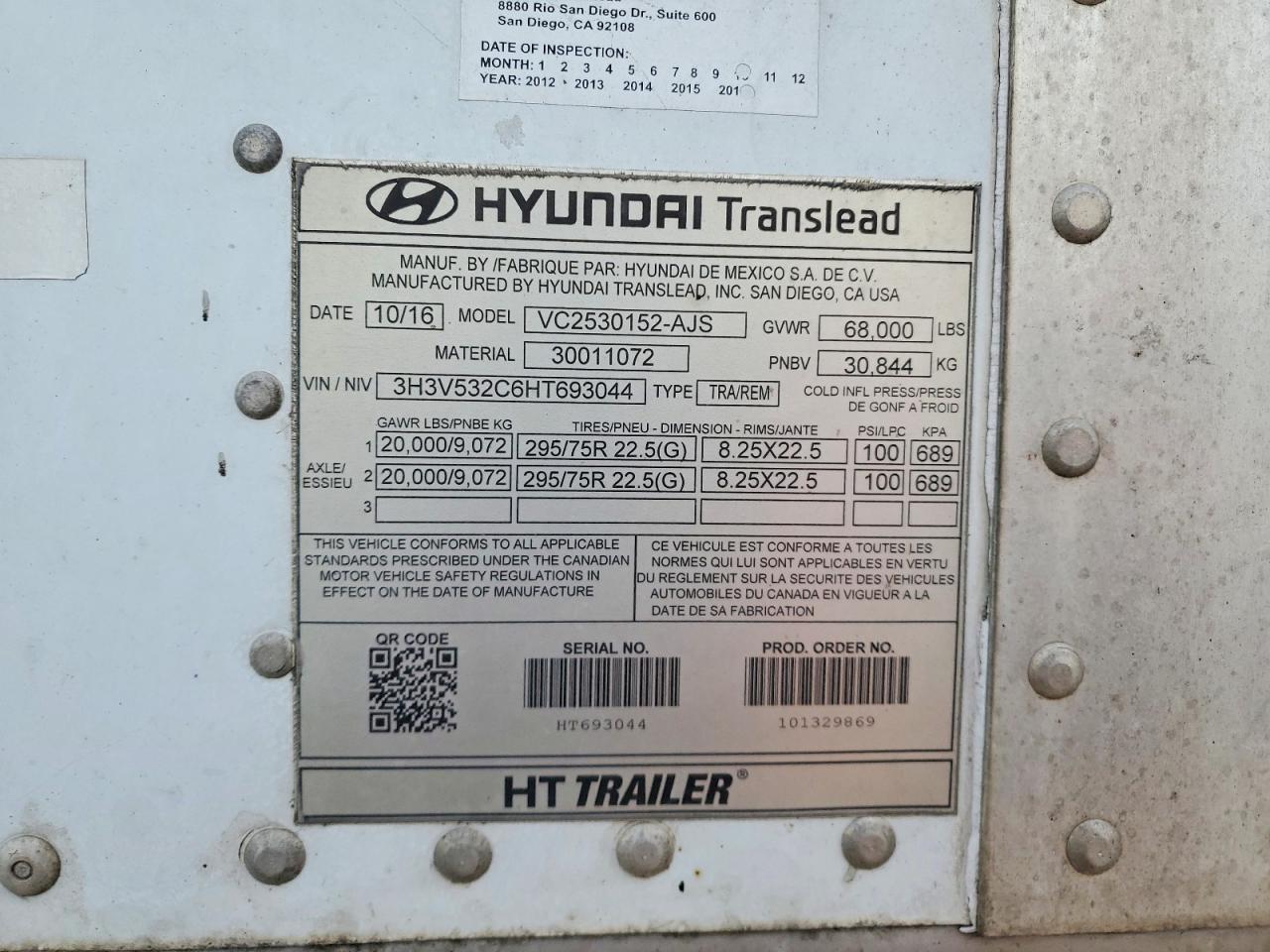 Hyundai Translead Inc Trailers