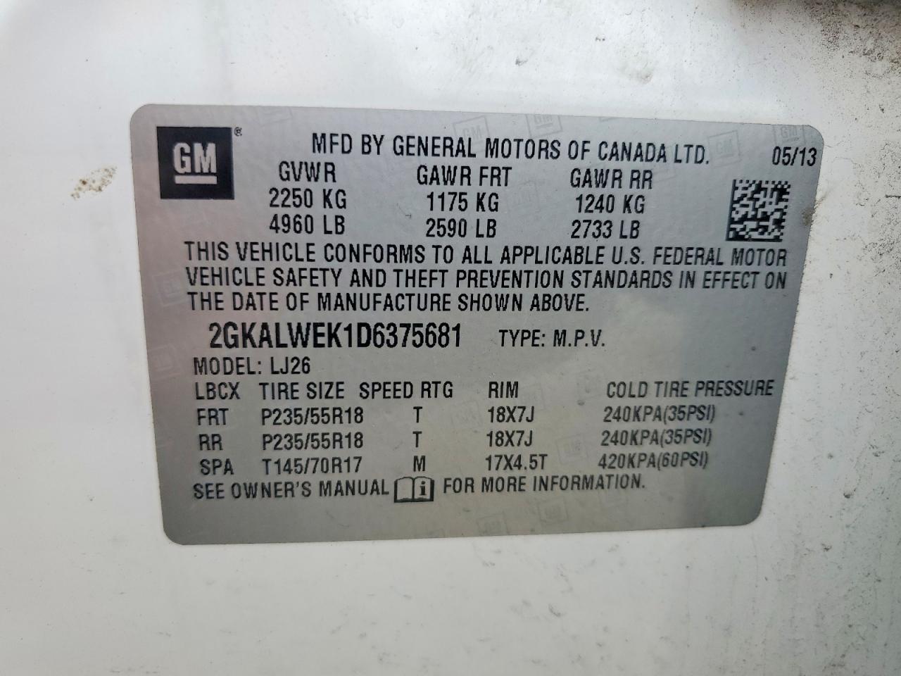 GMC Terrain Slt