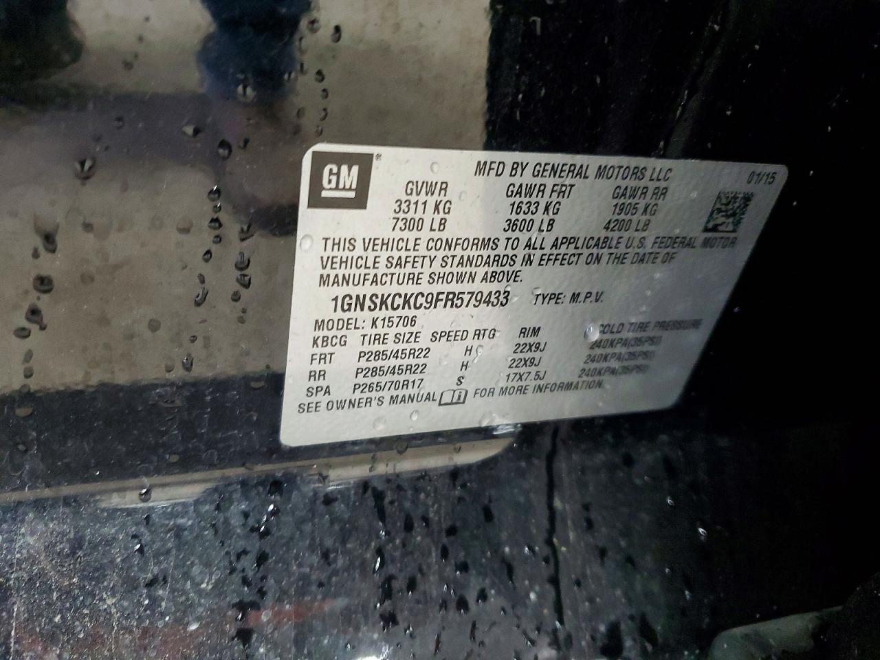 Chevrolet Tahoe K1500 Ltz