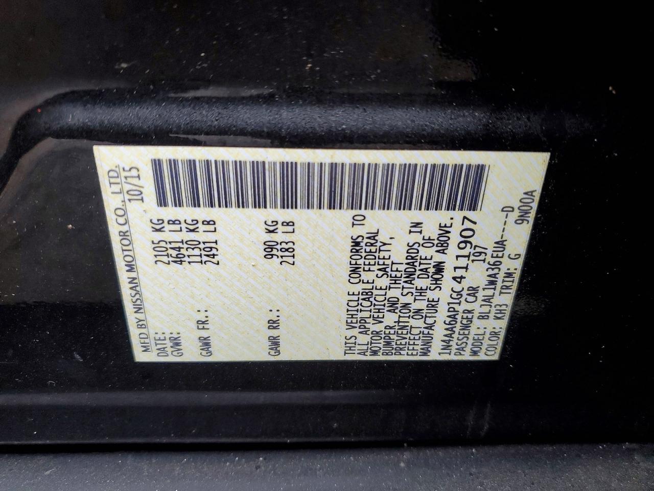 Nissan Maxima 3.5 Sr