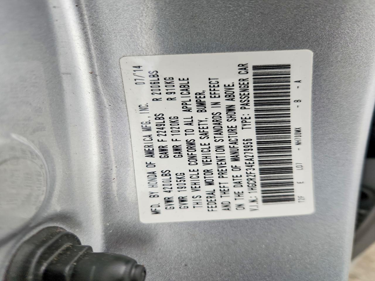 Honda Accord Lx