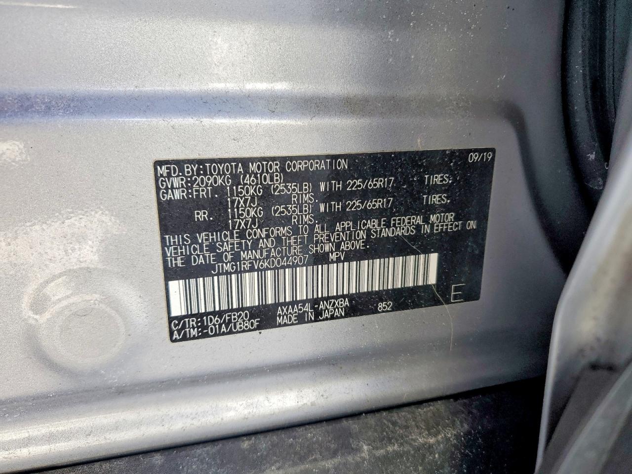 Toyota RAV4 Le