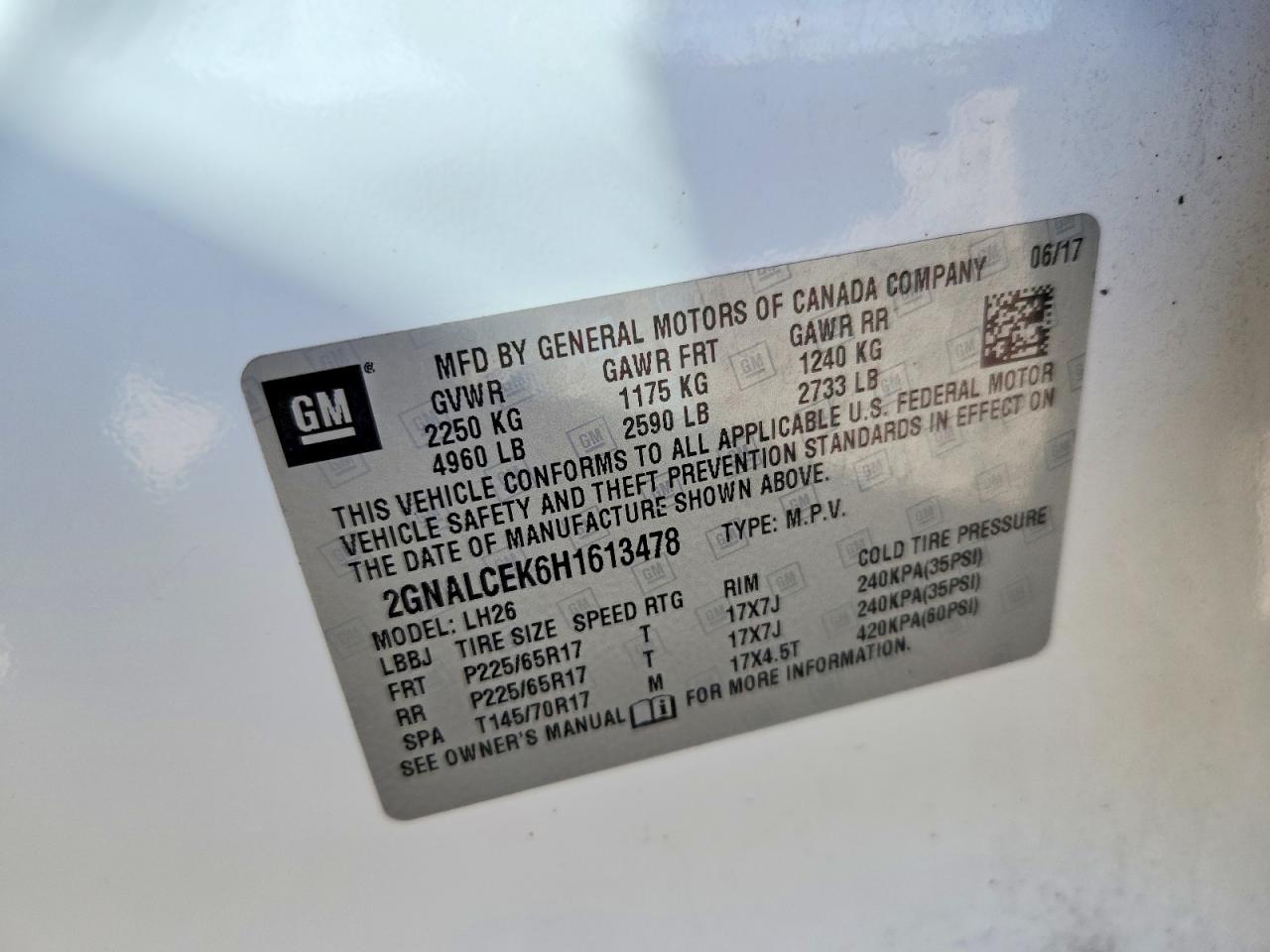 Chevrolet Equinox Lt