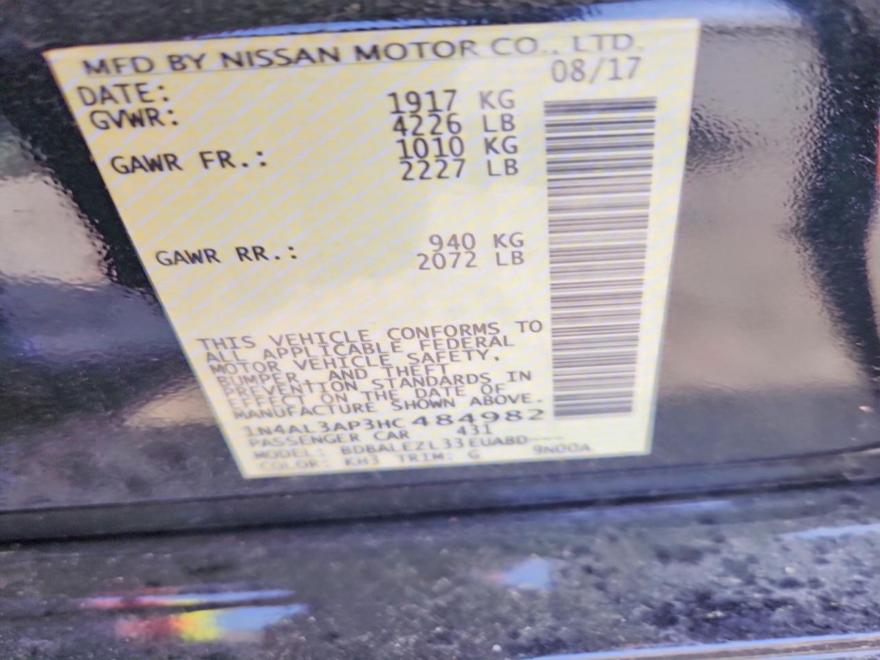 Nissan Altima 2.5 S