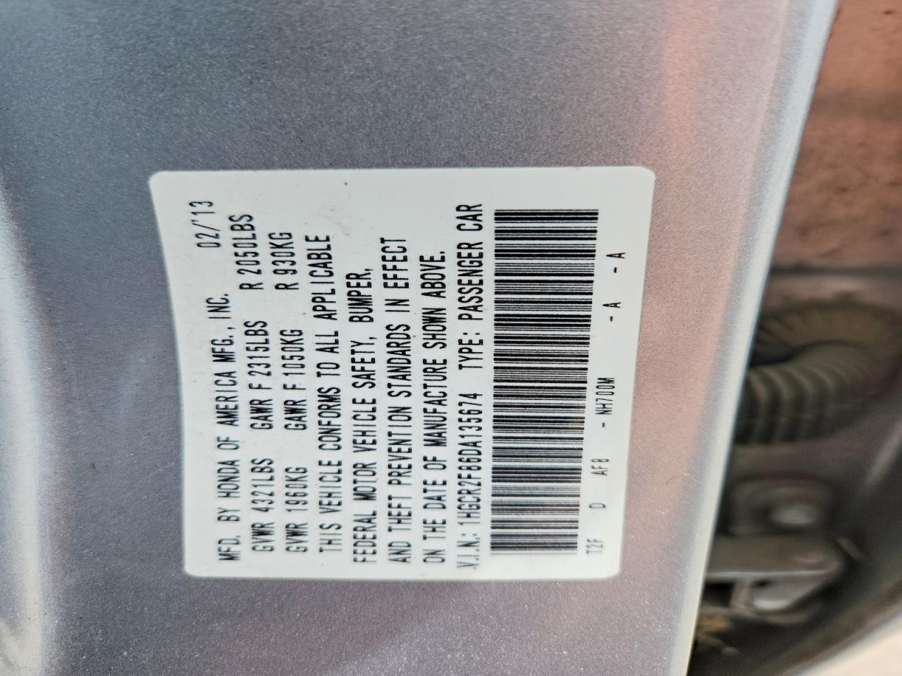 Honda Accord Exl